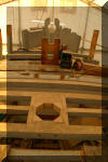 New bowsprit bitts, foredeck beams and foremast partners