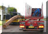 Arrival of a log of best German boat skin larch