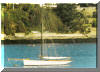 The yacht Halcyon, Falmouth Feb 1997