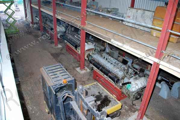 S130 Donor Boat - Stowing the MB518 schnellboot engines