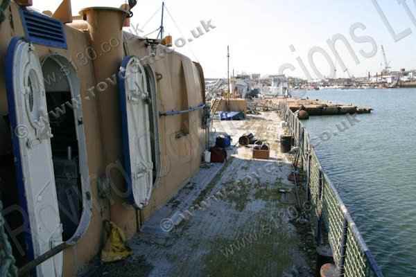 S130 Donor Boat - Arthur of San Lorenzo On Deck