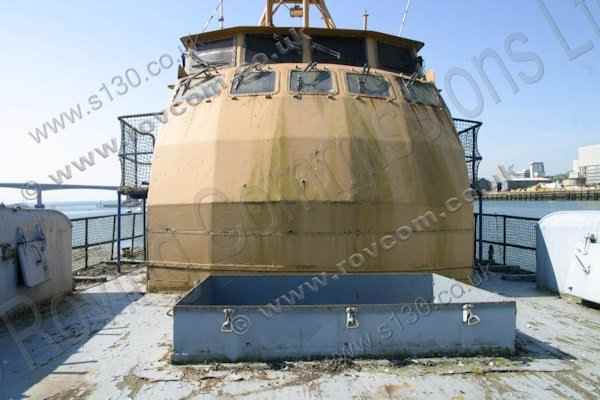 S130 Donor Boat - Arthur of San Lorenzo Wheelhouse