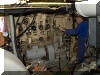 Inspecting part of the compressed air system