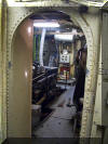 View through to the foreward engine room