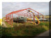 S130 Restoration Shed ~ Frames Erected