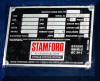 3 phase 119kva generator specification plate