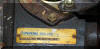 3 phase 119kva marinised Perkins diesel engine plate